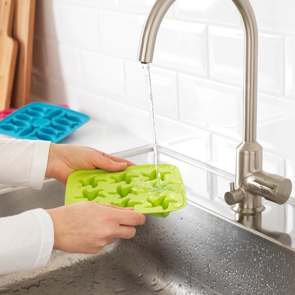 IKEA PLASTIS Ice cube tray, green - Picture 11 of 14